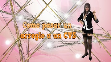 99.- Videotutorial de como exportar datos de arreglos php a csv - Excel