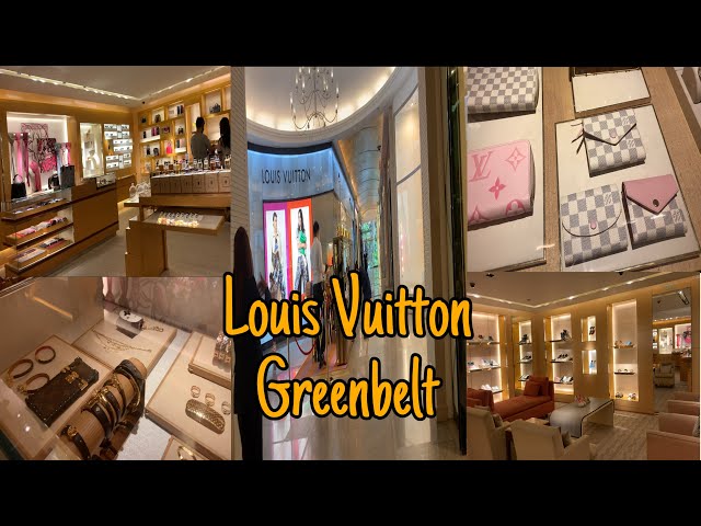 LUXURY SHOPPING AT LOUS VUITTON FLAGSHIP STORE IN GREENBELT