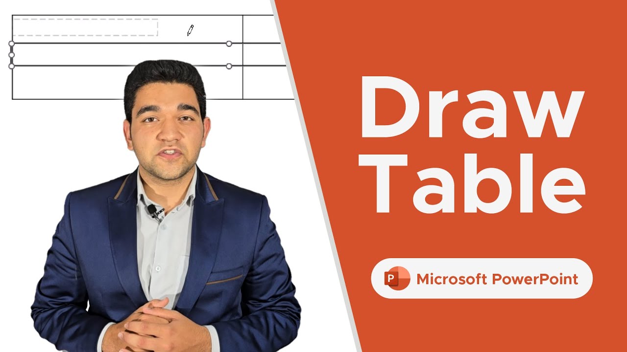 How to Draw a Table in PowerPoint (Custom Rows & Columns) - YouTube