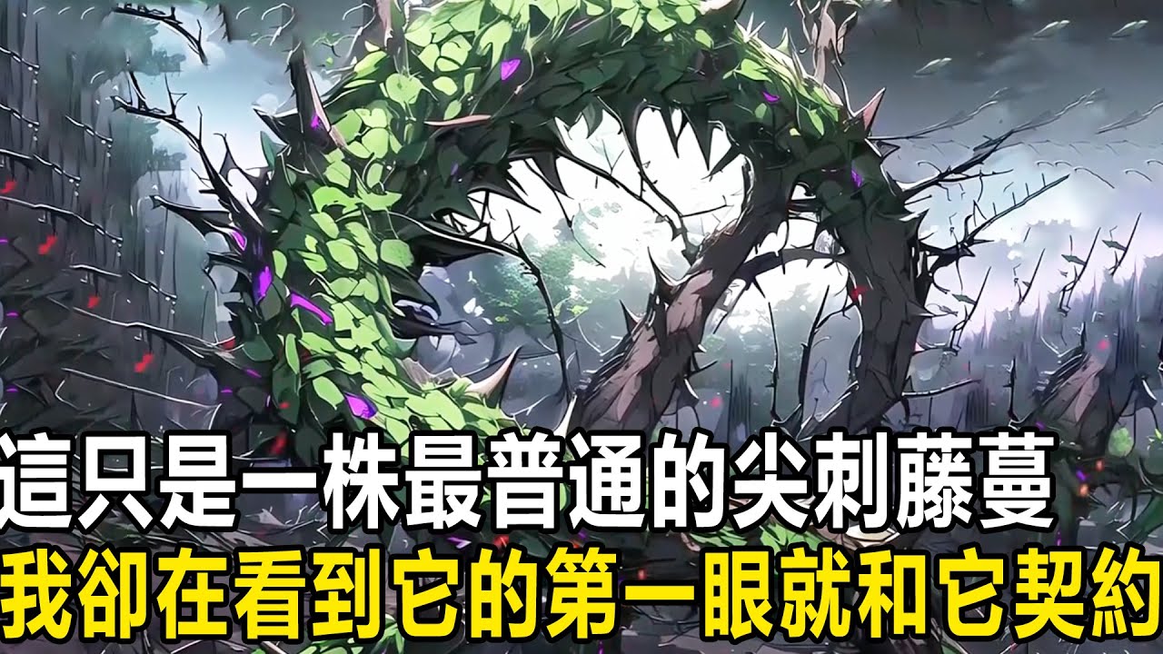 這只是一株被隨意丟棄的最普通的尖刺藤蔓，然而我看到他的第一眼便毫不猶豫的與其契約，所有人都嘲笑我，但我毫不理會，只因我覺醒了神級天賦，只要消耗元力便可對植物生命實現躍遷！#漫画 #小说 #热血