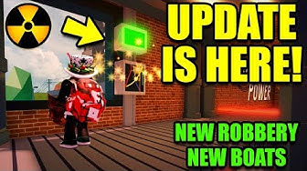 Kreekcraft Youtube - jailbreak new update is here new robbery nuclear power plant boats nukes roblox live