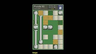 Pushing Machine (Impossible) Level Puzzle 92 - OK Solution