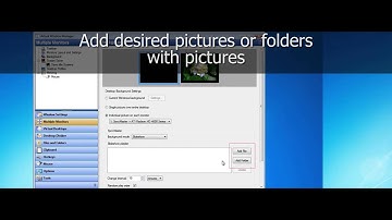 How to Set Custom Image Slideshow as Desktop Background on Multiple Monitors