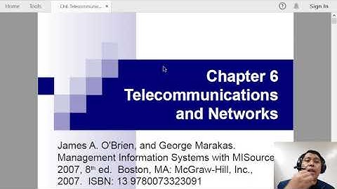 Module 4 Telecommunications and Networks