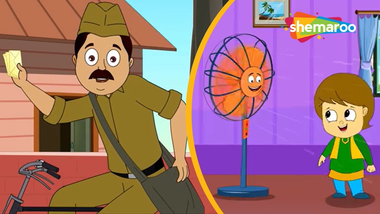 Postman Uncle Rhymes & Many More Nursery Rhymes Collection | Shemaroo Kids Tamil