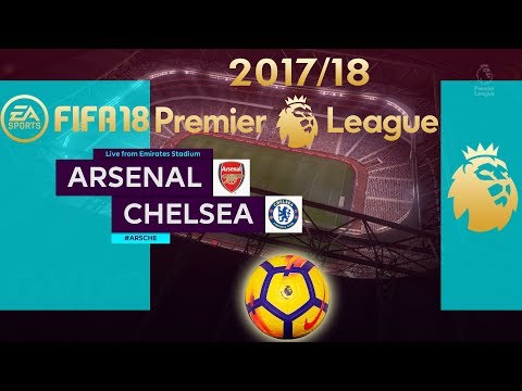 FIFA 18 Arsenal vs Chelsea | Premier League 2017/18 | PS4 Full Match