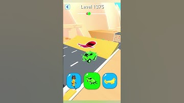 Shape shifting2 game level #1375   hyper casual game #shapeshifting  #gameplay #gaming #shortvideo