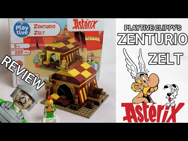 BESSER als LEGO? LIDL Playtive Clippy's Asterix und Obelix Sets I Teil 1: Das Zenturio Zelt