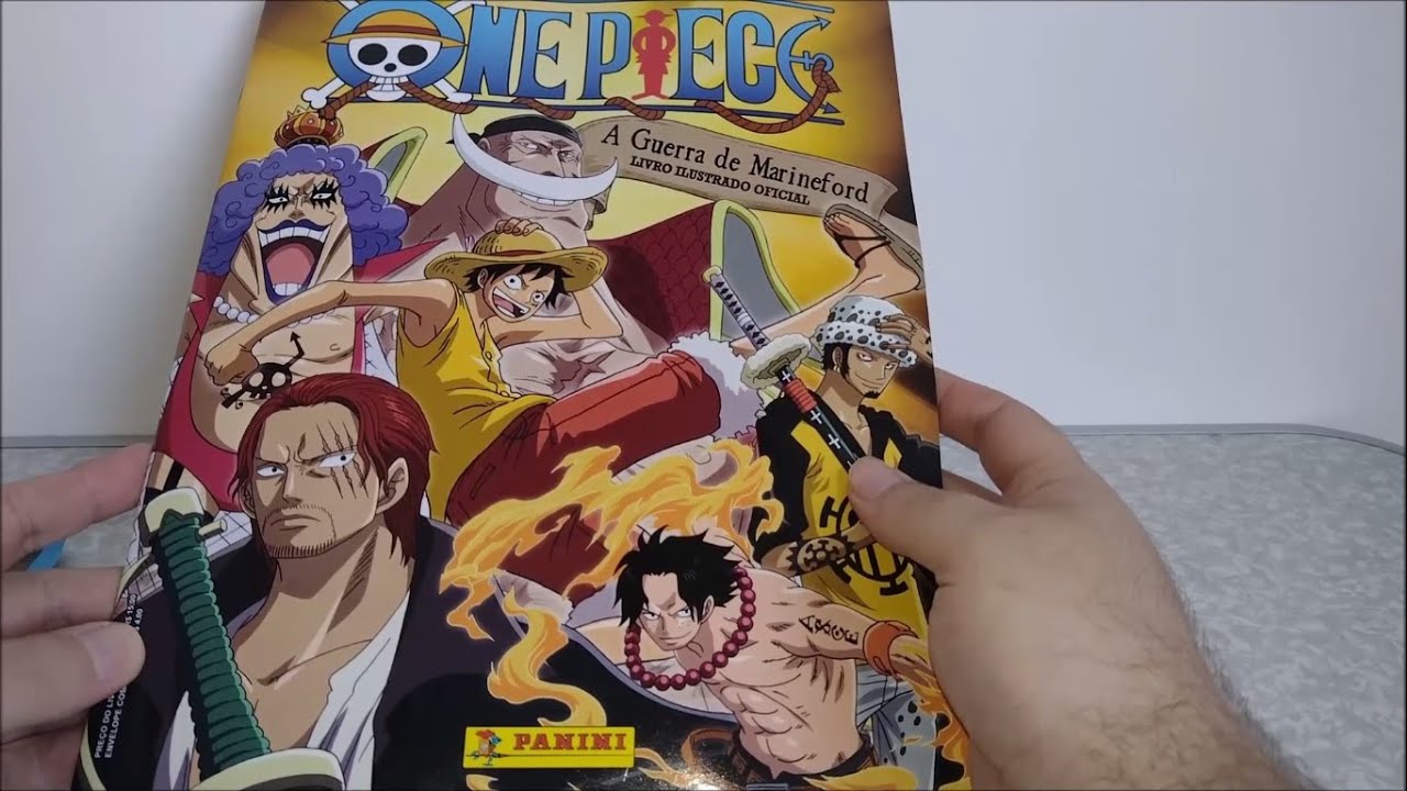 Álbum Capa Dura Completo One Piece A Guerra De Marineford