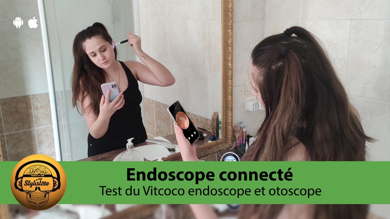 Test endoscope connecté 