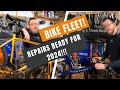 Bike fleet repairs | SS Gravel | 650b Conversion | Brake Fix