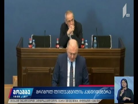 პარლამენტში სუს-ის უფროსის თანამდებობაზე გრიგოლ ლილუაშვილის კანდიდატურას განიხილავენ