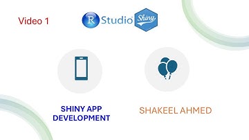 Video1: Build Your First Shiny App in R | Getting Started with R Shiny (Basic Examples)