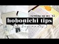 Hobonichi Tips For Beginners + Setting Up My Cousin A5