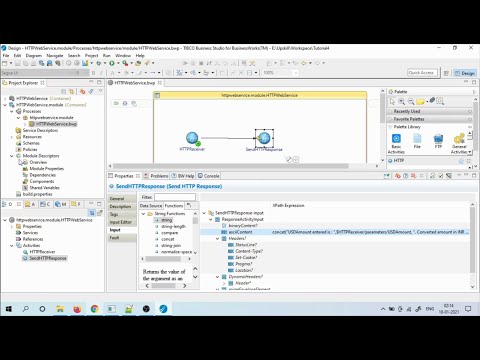 Tutorial 4 - Create an HTTP WebService & WebClient in TIBCO BusinessWorks6 BW6 / ContainerEdition CE