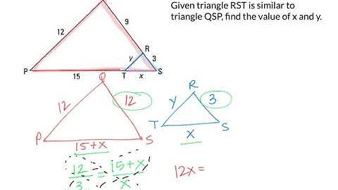 Similar Overlapping Triangles