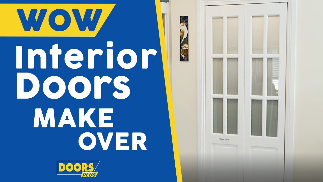 Interior Doors Makeover Bifold Doors & 4 Panel Internal Door Doors