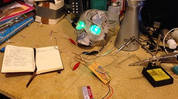 Fading LED circuit demonstration