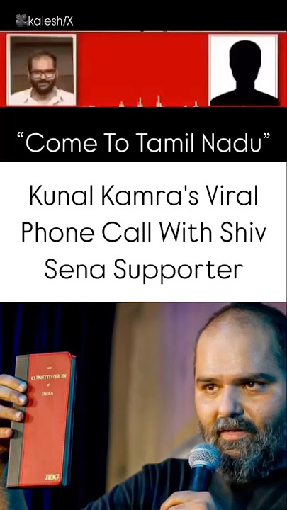 Kunal Kamra’s Viral Call With Shiv Sena Supporter