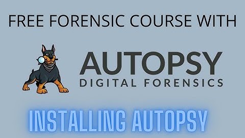 01 - INSTALLING AUTOPSY