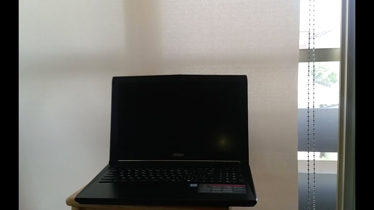 Msiゲーミングノート Gl62 6qc 041jpレビュー Youtube