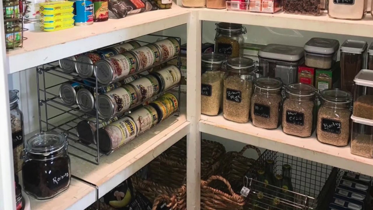 Easy Tips to Organize Your Messy Pantry - YouTube