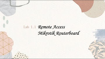 Lab 1.1 Remote Access