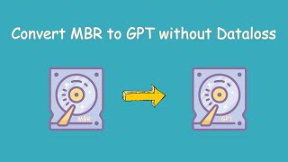 Convert MBR to GPT without Data Loss.mp4