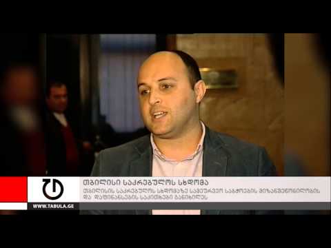 თბილისის საკრებულოს სხდომა