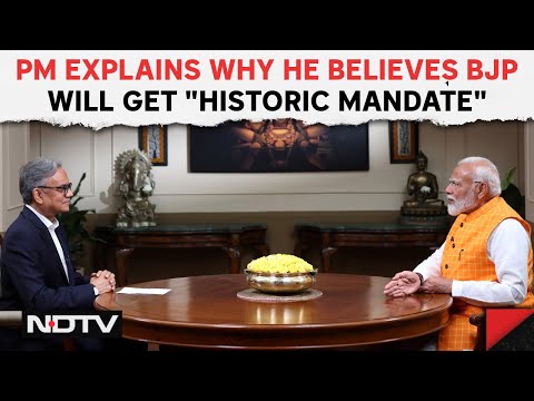 PM Modi Latest News | PM Explains Why He Believes BJP Will Get Historic Mandate @NDTV