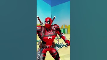 Stop time in squid game Deadpool ⏳ #shorts #squidgame #spiderman