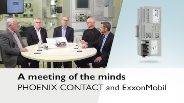 ExxonMobil and PLCnext for New Open Process Automation