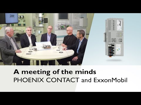 ExxonMobil and PLCnext for New Open Process Automation