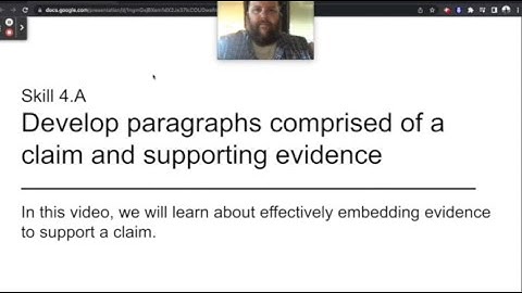 AP Lang Help Video #8: How to Embed Evidence to Support a Claim