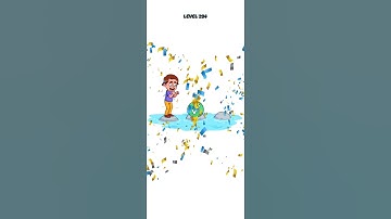 Draw puzzle level 284 solution walkthrough #drawpuzzle  #drawgame #gameplay #shorts