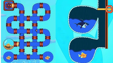 Save the Fish Ad Game ALL Levels 398 - 412 Android Gameplay Walkthrough HD