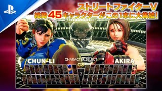 ストリートファイターV チャンピオンエディション オールキャラクターパック