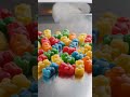 What 100°F Does to Gummy Bears Is Actually Beautiful 🌈🐻 #satisfying