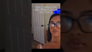 Maliah Goes Live With A Hickey😳👀#ddosama #maliah #shorts