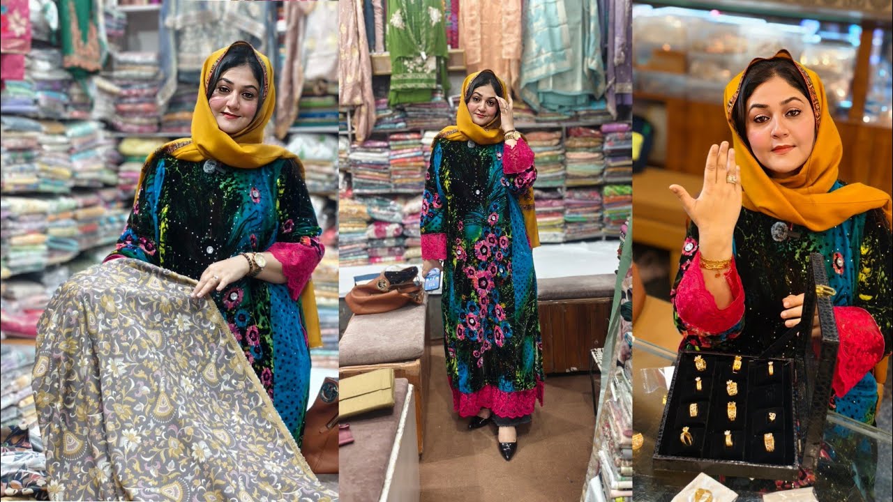 Got Cocktail Ring,Modern Pheran ,Kohenoor Pashmina Silk ,New Winter Design