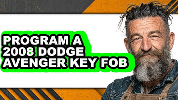 How to Program a 2008 Dodge Avenger Key Fob (easy Method)