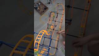 D.L. DoobleLooping de knex #knex #creativo #rollercoaster #montañarusa #diy #tornado