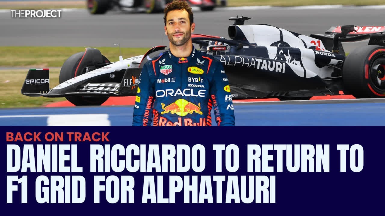 Daniel Ricciardo returns to F1 grid as Australian driver replaces ...