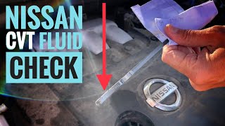 Nissan CVT Fluid Check
