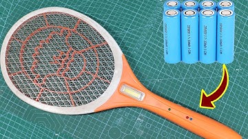 How To Replace Battery on Mosquito Killer Bat With Lithium Battery For Long Backup