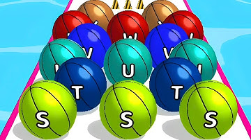 AZ Run 🏆 ABC Runner All Levels Gameplay Walkthrough (Android Ios) 11051