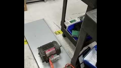 Danfoss Variable Speed Drive TEST RUN MODEL NUMBER VLT 5004