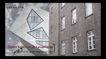 Demonstration of Pre-Registration