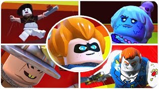 Lego The Incredibles - All Secret Bosses
