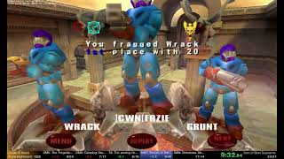 Quake III Arena Any% Nightmare! Speedrun in 29:49 (FORMER WR) by fearZZz